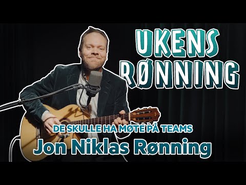 UKENS RØNNING: De Skulle Ha Møte På Team - Jon Niklas Rønning