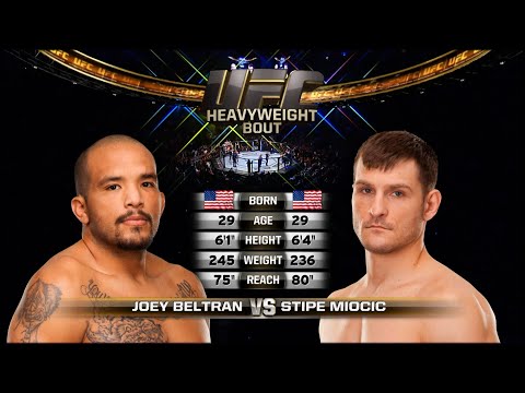 Joey Beltran vs Stipe Miocic full fight