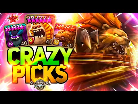 This Mad Guy Plays with NAT2+NAT3 Monsters ONLY - Summoners War