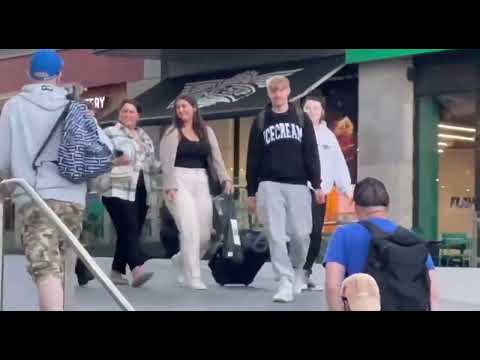 a fart prank on cute girls in Central