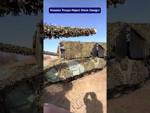 Russian Tank Crews Take Matters into Their Own Hands! T-72B3 Upgrade!