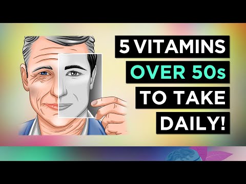 Top 5 VITAMINS For OVER 50's