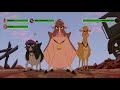 Home On The Range Final Battle With Healthbars