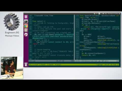 More understanding on using Go with (SQL) database - Gophers Meetup
