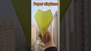 Download lagu Throw a paper airplane that flies far and high#paperairplane #paperplane #aeroplane mp3
