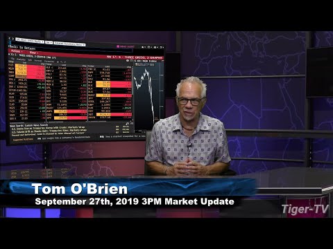 September 27th 2019, 3PM ET Market Update on TFNN