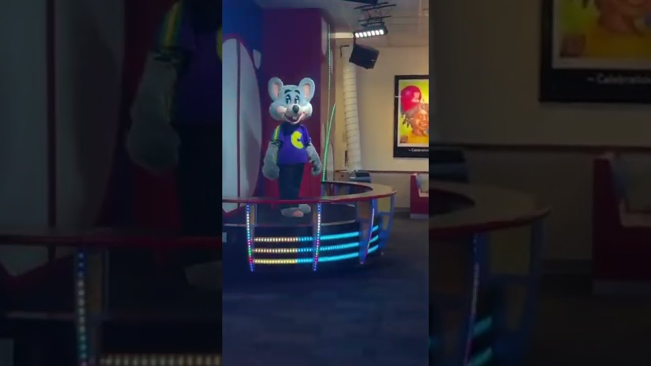This chuck e. cheese is creepy part 4🐀🧀🤣 #shorts #fyp #viral #goviral #chuckecheese #trending