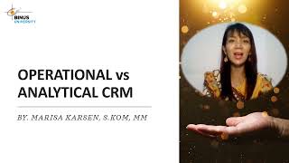 Operational vs Analytical CRM