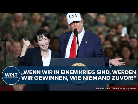 JAPAN: Rede auf Flugzeugträger! Trump sendet klares Signal an China und Russland
