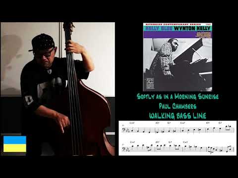 No.39 Walking Bass Transcription  - Softly as in a Morning Sunrise ❷ / Paul Chambers