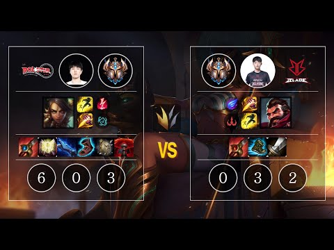 KT Bono Nidalee vs BRB Croco Graves Jungle - KR Challenger Patch 10.10