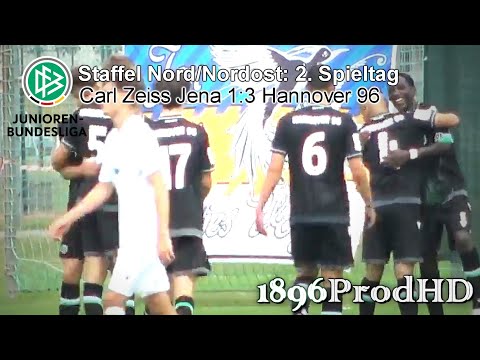 B-Junioren Bundesliga Nord/Nordost | 2. Spieltag | Carl Zeiss Jena 1:3 Hannover 96 | ᴴᴰ