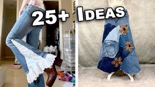 Budget-Friendly Fashion From Old Denim Jeans 👖 | 25+ DIY Sewing Ideas