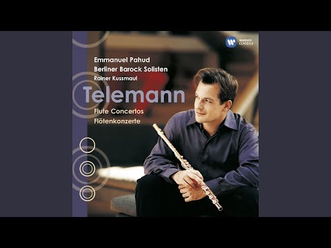 Concerto for Flute, Oboe d'amore and Viola d'amore in E Major, TWV 53:E1: III. Siciliano