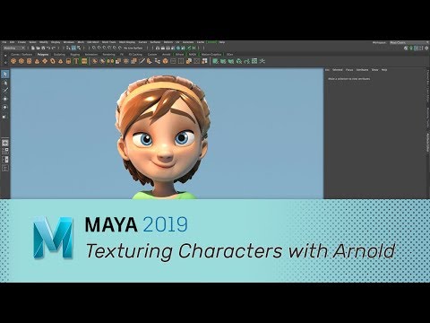 Maya 2019 - Texturing Characters with Arnold