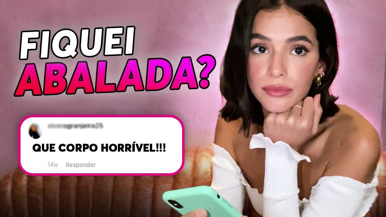 O JEITO QUE A BRUNA MARQUEZINE RESPONDE AOS HATERS É DIFERENTE!!!!