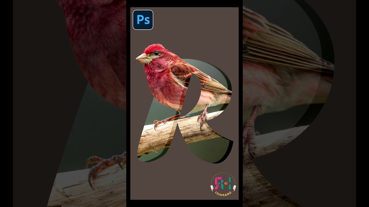 3D Alphabet with Image in #photoshop #illustrator #adobe #premierepro #graphics #music #logo #poster