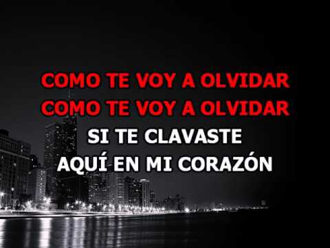 Como Te Voy A Olvidar video