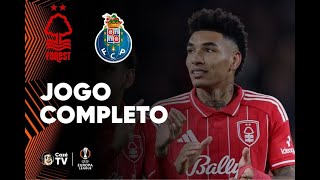 JOGO COMPLETO: NOTTINGHAM FOREST X PORTO | UEFA EUROPA LEAGUE 25/26 | 3ª RODADA