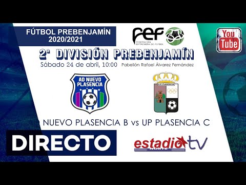PREBENJAMINES. AD Nuevo Plasencia B-UP Plasencia C: 4-2 (Sábado 24 de abril, 10:00)