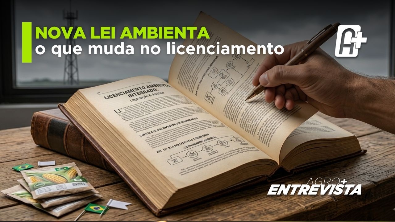 Nova Lei Ambiental e Investimentos com José Cláudio Vieira | AgroMais Entrevista