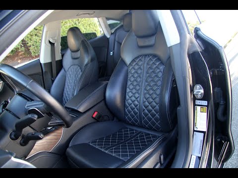 How to: 2012-2018 Audi A7 interior swap with S7 Seats BEFORE & AFTER