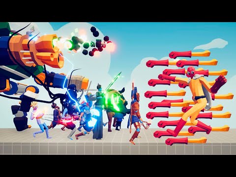 ONE PUNCH MAN vs 100x BOSS UNITS | TABS Totally Accurate Battle Simulator