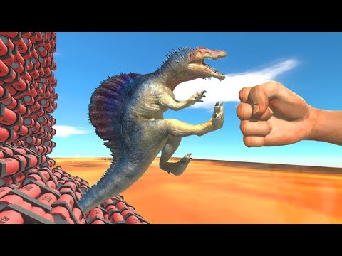 Strong Punch into TNT - Animal Revolt Battle Simulator