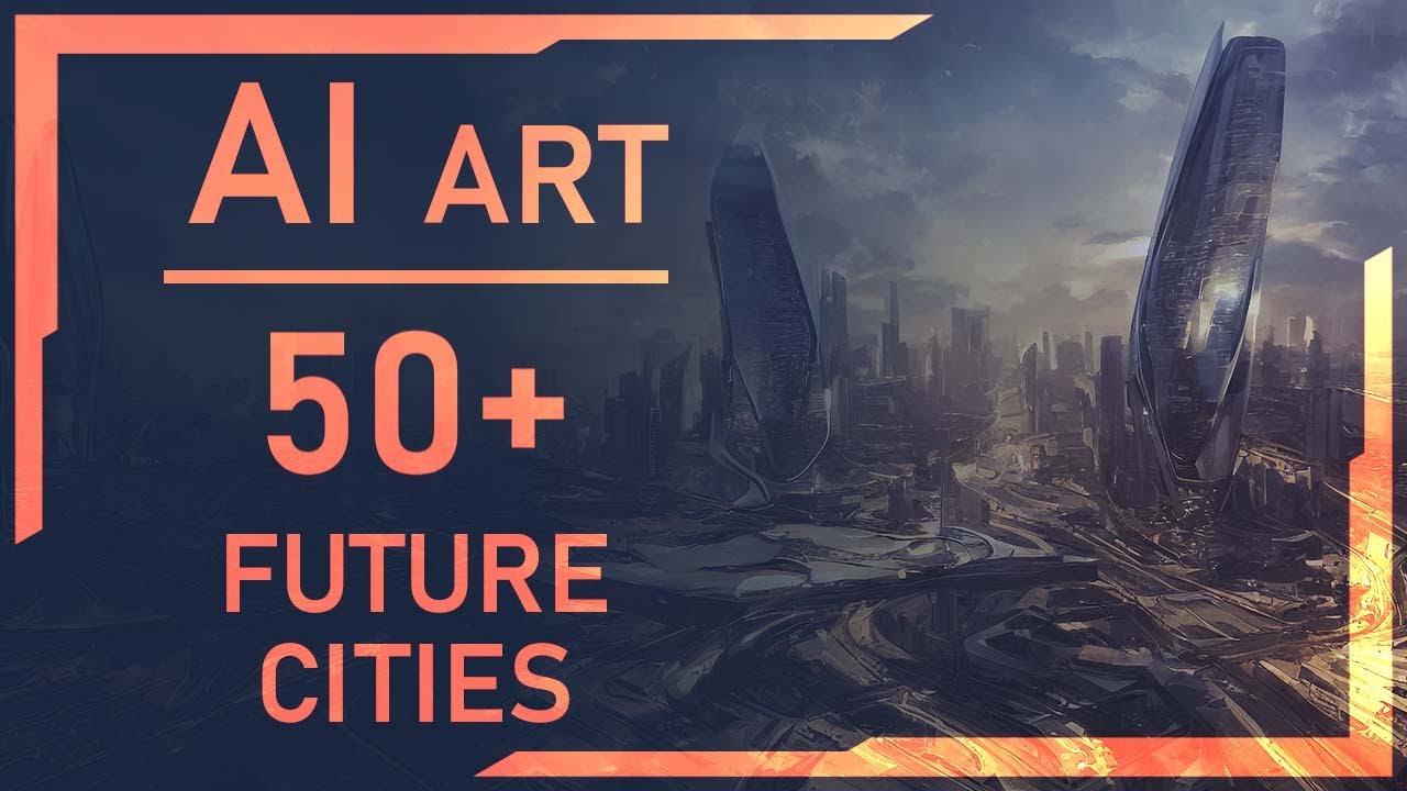 AI Art | 50+ Sci-Fi Concepts | Future Cities