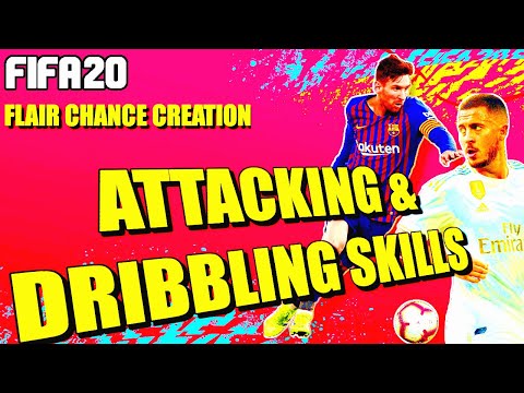 FIFA 20 ATTACKING & DRIBBLING TIPS (HOW TO ATTACK & CREATE CHANCES USING OP SKILLS IN FUT CHAMPS)
