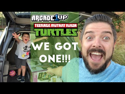 Geek Quest! Arcade1Up TMNT Arcade Game Review!