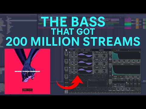 Sound Design Challenge: James Hype More Than Friends Bass