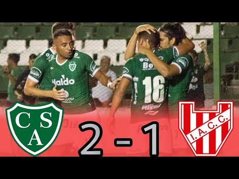 Primera Nacional : SARMIENTO 2 - 1 INSTITUTO | (Los Goles)