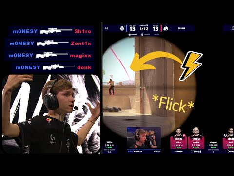 The Flick Only m0NESY Can Hit! | The Best M0nesy Highlights In CS2