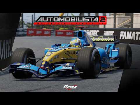 The Renault R25 roars for Monaco in a new advance of Automobilista 2