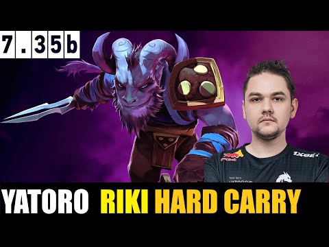 🔥YATORO [RIKI] HC 7.35B - DOTA 2 HIGHEST MMR MATCH#dota2    #dota2gameplay  #yatoro