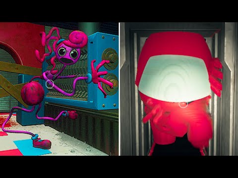 MOMMY LONG LEGS vs AMONGSUS Death Run in Poppy Playtime Chapter 1 vs Chapter 2