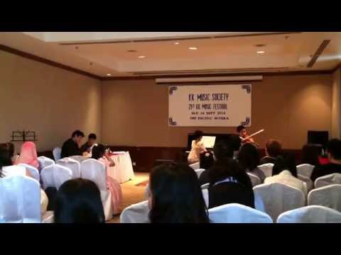 Evan Chiam - Allegro Moderato with accompanist Shian Li 21st KK Music Society