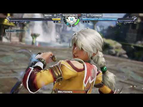 Neon (Talim) Vs Lyonide (Xianghua) - Soulcalibur VI Monthly - Meltdown London x FightLab