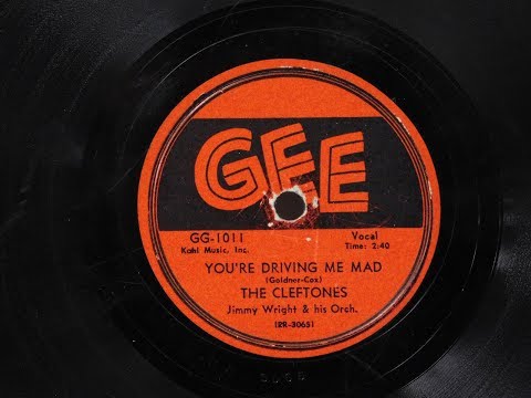 The Cleftones  You're Driving Me Mad 1956