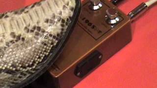 Video thumbnail for D*A*M 1965 Tone Bender Mk I Replica guitar effects pedal demo by gearmanndude