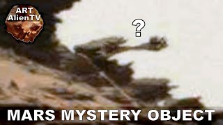 MARS MYSTERY OBJECT - Not a Rock FFS ! Lever or Prop ? ArtAlienTV