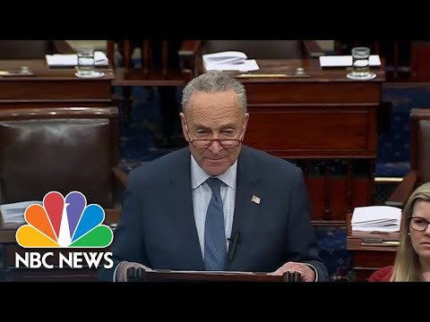 Chuck Schumer: Mitch McConnell's Proposed Rules For The Trial Are 'Completely Partisan' | NBC News
