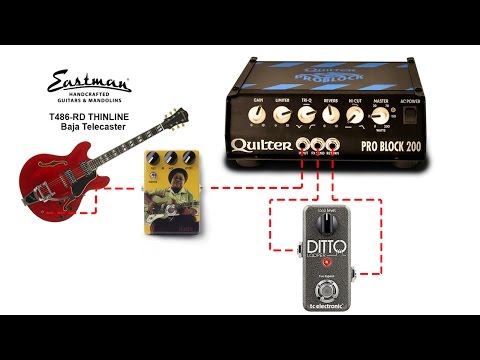 Quilter Pro Block 200 Pedal Demo Big Joe B-402/Classic