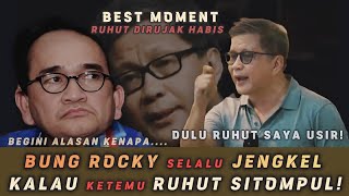 Download lagu Why is Rocky Gerung always annoyed with Ruhut Sitompul? mp3
