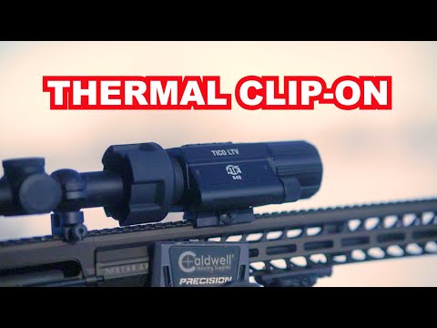 Coyote Taken with ATN TICO LTV Clip On Thermal Scope