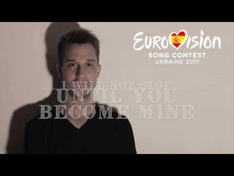 Ángel Ruiz-Solo tú- ( Lyric vídeo ) preselección Eurovisión 2017