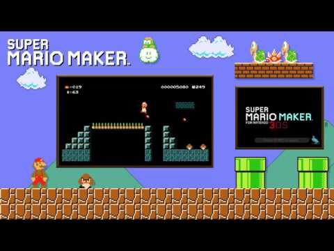 Super Mario Maker Challenge Stage W3-3 Challenge 1