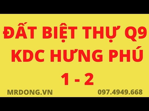 KDC Hưng Phú 1 Rẻ Nhất Dự án 90m2 6tỷ 590 GẤP BÁN TRONG T8.2023