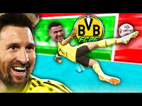 FC 26 BVB Karriere #1 mit CR7 und MESSI!! 🏆